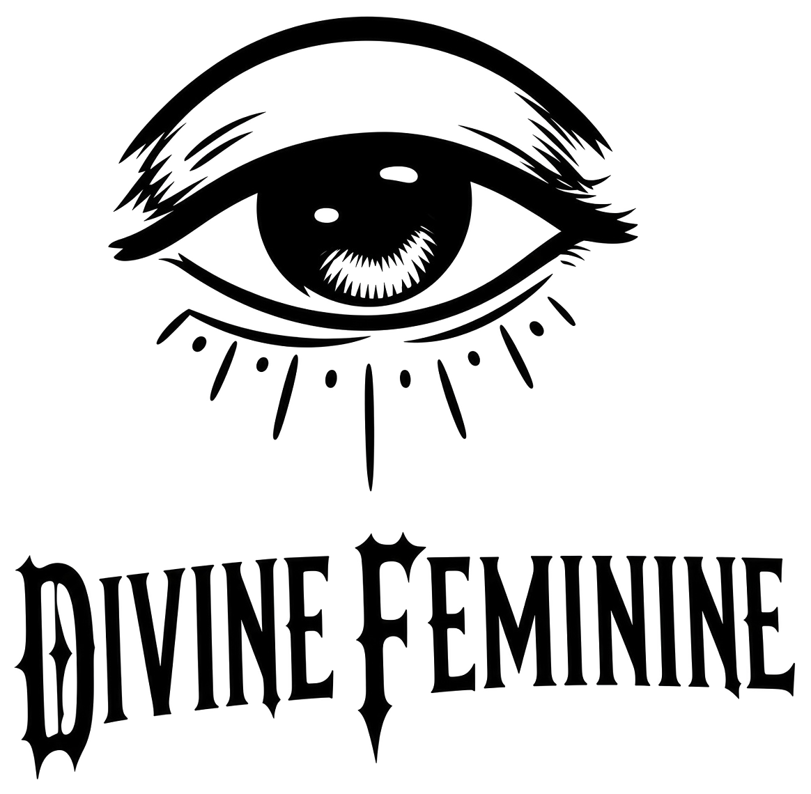 Un ojo abierto — símbolo de lo Divino Femenino
